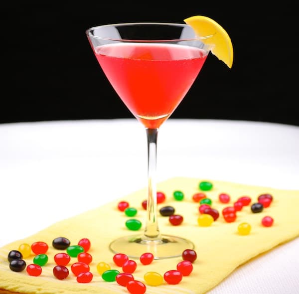 Thirsty Thursday Sparkling Jelly Bean Martini Dallas Socials