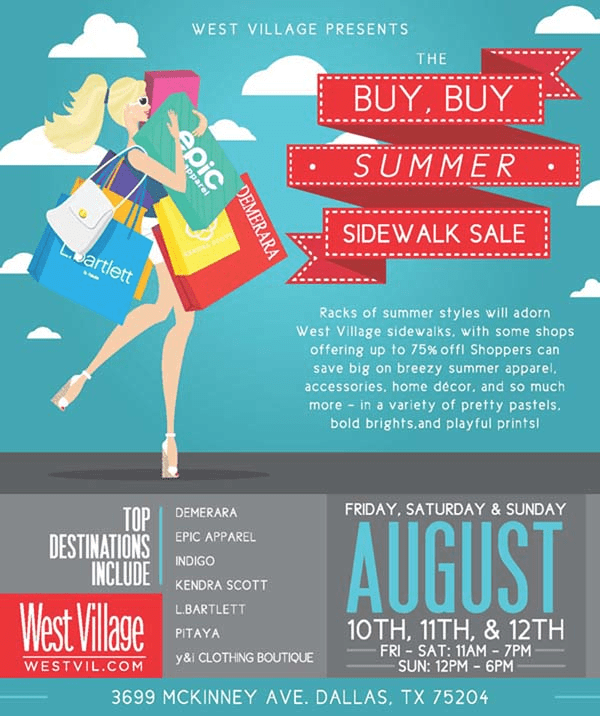 Buy BUy Summer Sale West Village