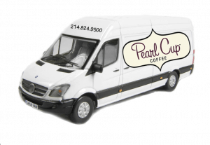 Pearl Cup Coffee Truck Mockup
