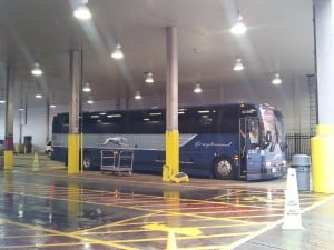 New Greyhound Express Bus