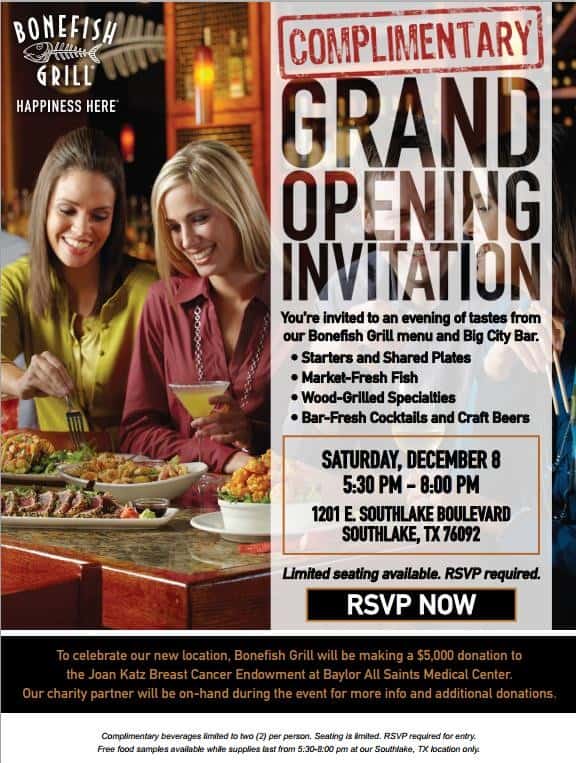 Bonefish Grand Opening
