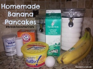 Homemade Banana Pancakes