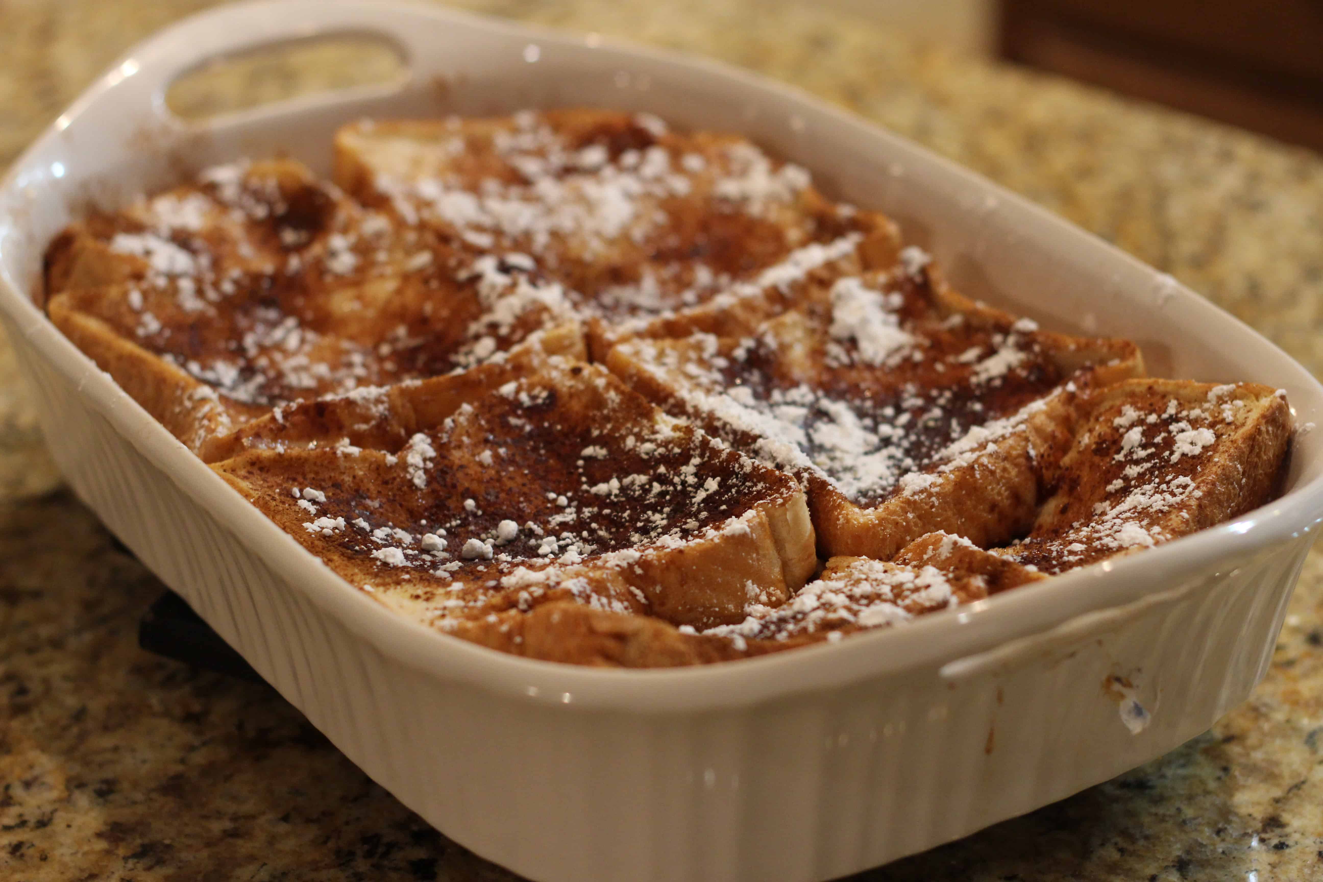 Baked Texas French Toast Dallas Socials