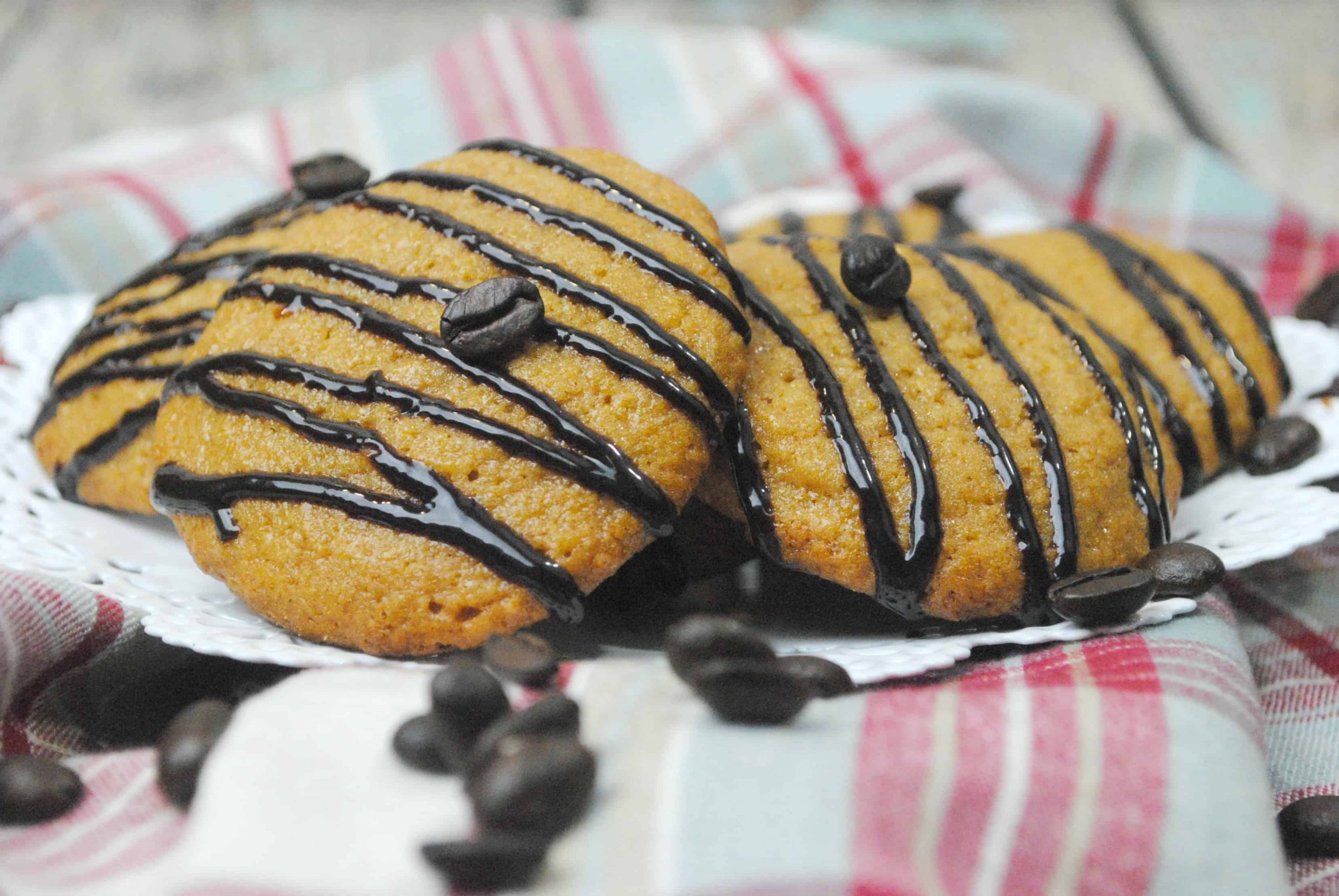 Pumpkin Spice Mocha Latte Cookies